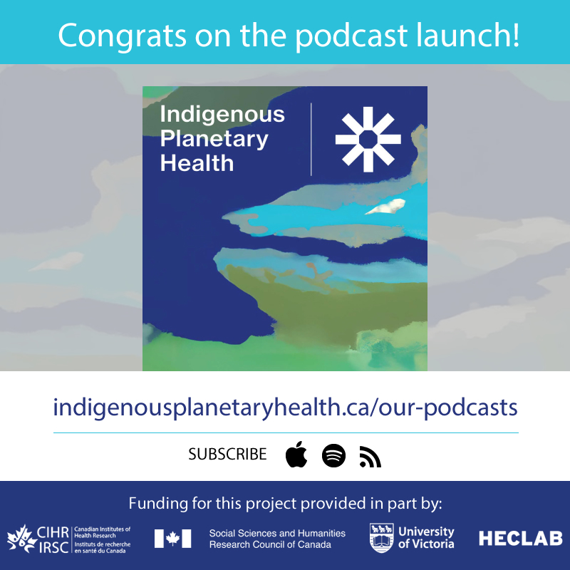 Congrats on the launch of the new Indigenous Planetary Health Podcast with Heather Castleden and Hōkūlani Aikau! Learn more and subscribe to the podcast: indigenousplanetaryhealth.ca/our-podcasts/ @IGOV_UVic #IndigenousHealth #IndigenousKnowledge #KnowledgeExchange