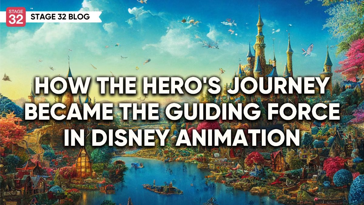 In today's blog, longtime animation production professional and screenwriter, Brian Smith, is sharing 'How The Hero's Journey Became The Guiding Force In Disney Animation'! bit.ly/3Ufbja3 #screenwritingtwitter #animation #tips #advice #herojourney #writingtips #film