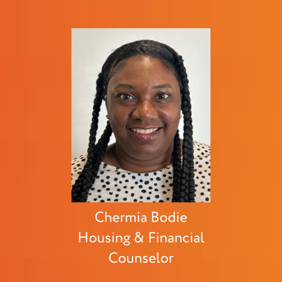 In honor of #FinancialLiteracyMonth we'd like to introduce you to our newest Housing & Financial Counselor, Chermia Bodie! In Chermia's own words: 'I’m excited to be part of a wonderful team of people who enjoy advocating for those whom sometimes can’t advocate for themselves.'
