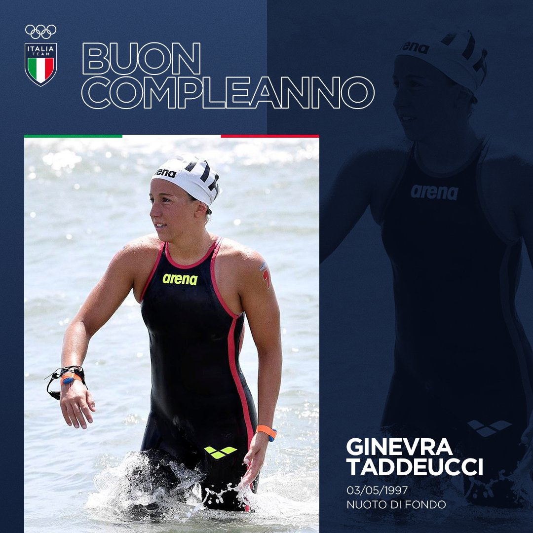 ItaliaTeam_it's tweet image. Campionessa d’Europa e del mondo nella staffetta di nuoto di fondo tra #Roma2022 e #Fukuoka2023! 🏊‍♀️

È ormai uno dei volti di riferimento delle acque libere azzurre!!! 💙

Tanti auguri alla nostra Ginevra Taddeucci! 🎂

#ItaliaTeam #HappyBday @FINOfficial_