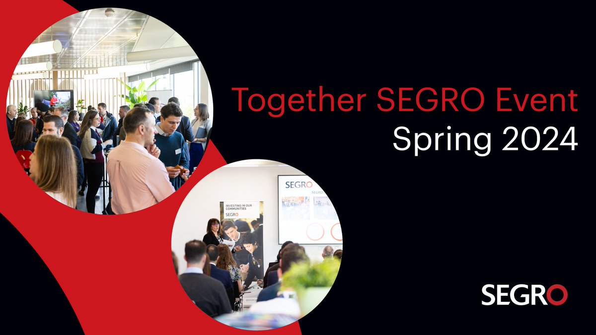 Our Spring #togetherSEGRO event was a great success, bringing together customers and suppliers from the Slough Trading Estate to network and knowledge share on shaping the future workforce. Our community partners @LearningtoWork and @thesloughhub discussed how we’re…
