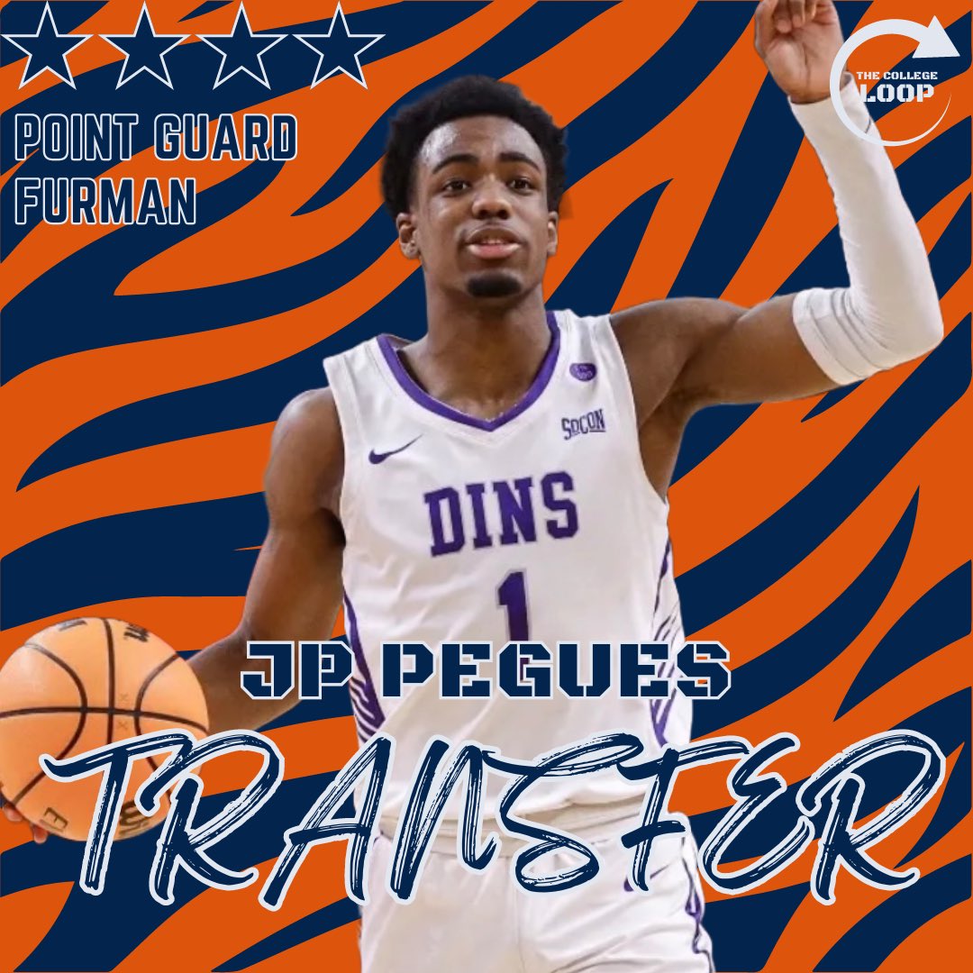BOOM: #Auburn, @coachbrucepearl pick up the commitment of transfer guard JP Pegues from Furman.

In 2023-24, Pegues average 18.4 points, 4.3 rebounds, and 4.8 assists per game.

#WarEagle #FeelinLoopy