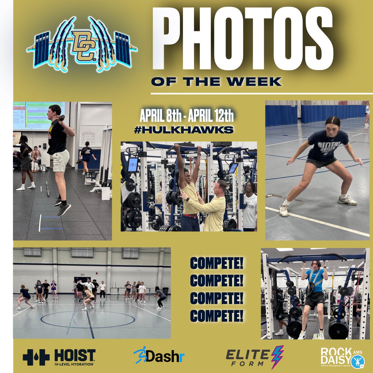 ‼️ Photos of the Week for 4/8/24 - 4/12/24 ‼️ 

Eclipsing our goals. 

#HulkHawks #Compete #CompetitiveBest #Hawkamania #DecaturProud #PersonalBest #ProfessionalBest
