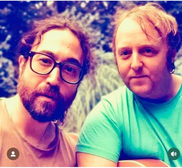 <a href="/seanonolennon/">Seán Ono Lennon</a> <a href="/JamesMcCartney_/">James McCartney</a> good luck my friends #PrimroseHill  🎵🎵🎵🎵 #music #lennon #mccartney  #london