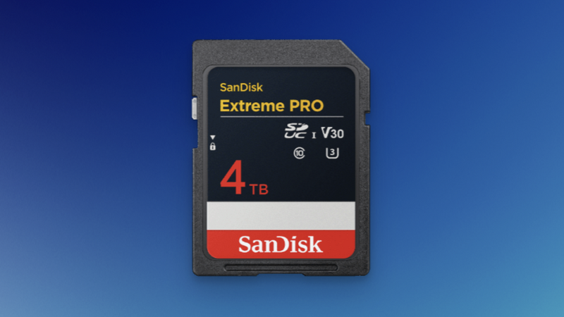 Mac4ever's tweet photo. SanDisk fait rentrer 4To dans une carte SD !
https://t.co/vzSc4B8glK
 #Mac4Ever #CarteSD #SanDisk https://t.co/i2h7O5XfoS