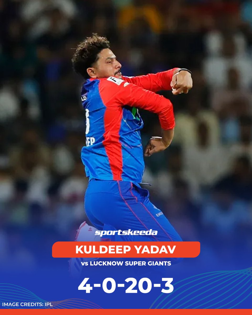 An excellent bowling spell for Kuldeep Yadav in his returns! ⭐️

#IPL2024