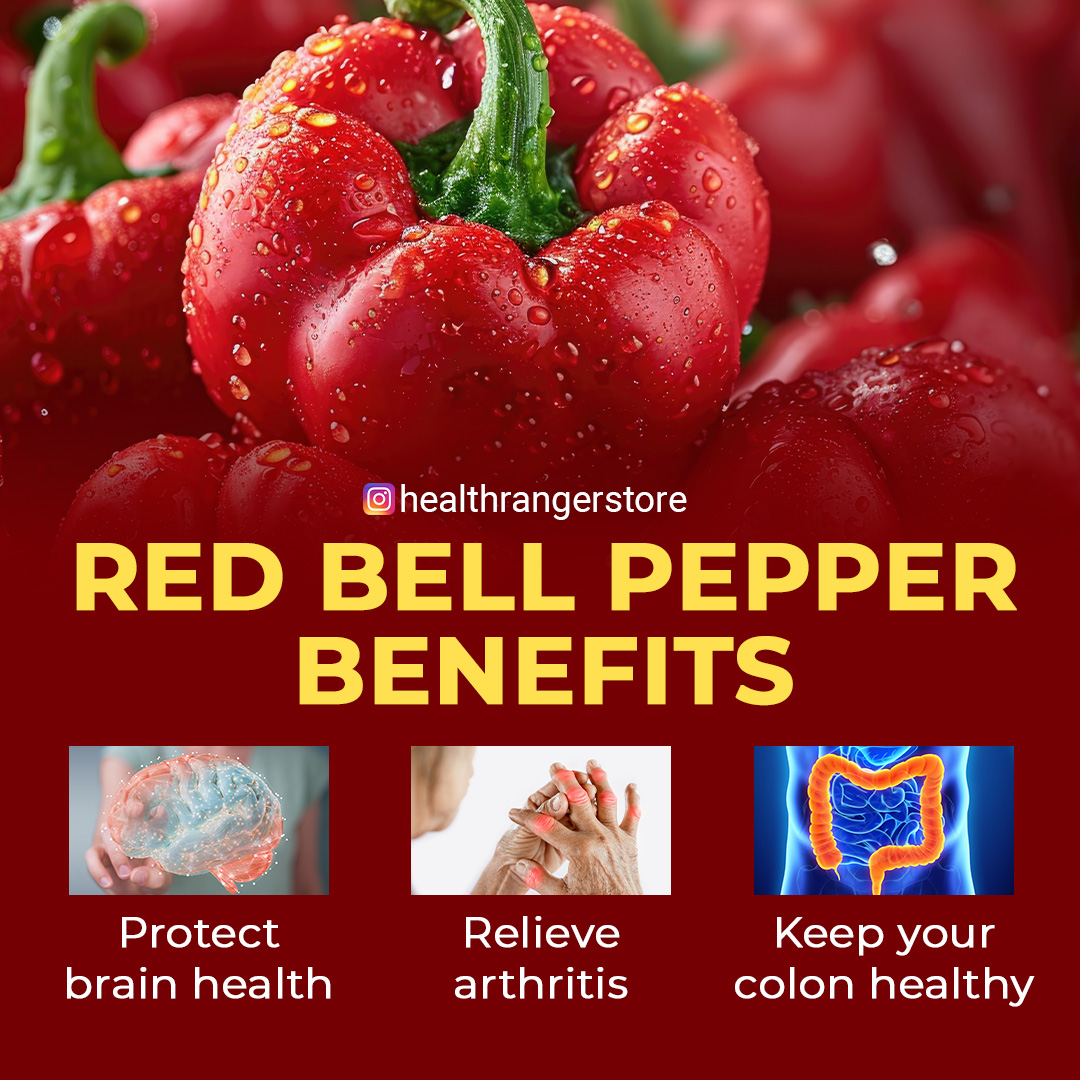Red bell pepper benefits #goodfood #organic #veggies #healthbenefits #wellness
