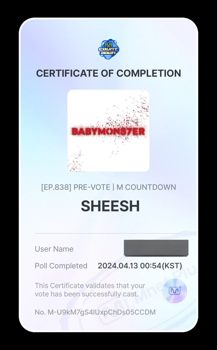 📢 MCOUNTDOWN PRE-VOTING OPEN! #BABYMONSTER is predicted to be MCD winner nominees next week Remember, we need to win this with ✨BIG GAP✨!! ‼️DROP YOUR VOTING PROOF NOW‼️ Donate here to help their 1st win!!! 🔗ko-fi.com/bmglobal 🔗bit.ly/Babymons7er