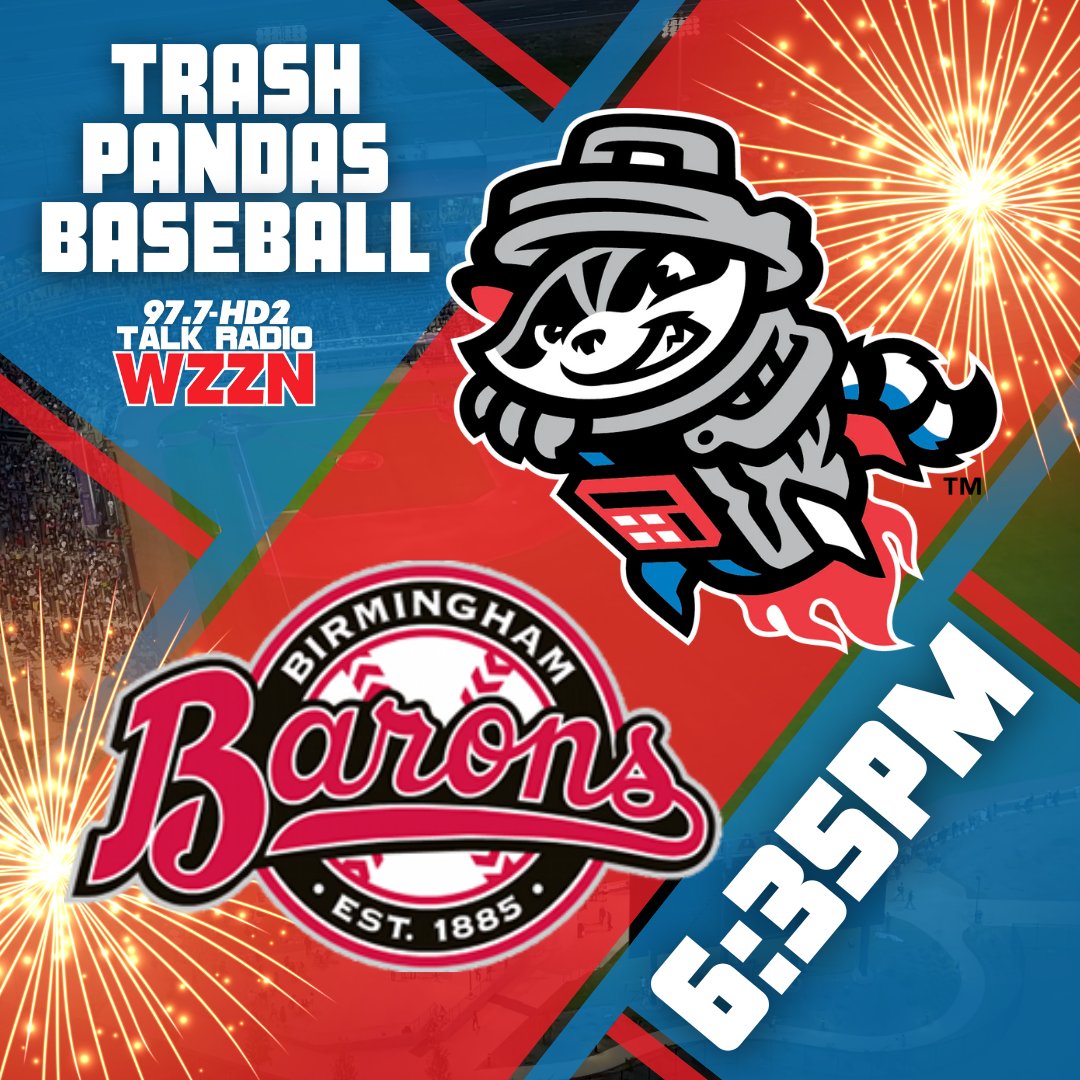 It's a beautiful day for baseball!⚾️☀️ Catch the @trashpandas today as they face off against the @BhamBarons in game 3 of the series on Talk Radio WZZN! 📻: ic2.mainstreamnetwork.com/wzzn-talkradio