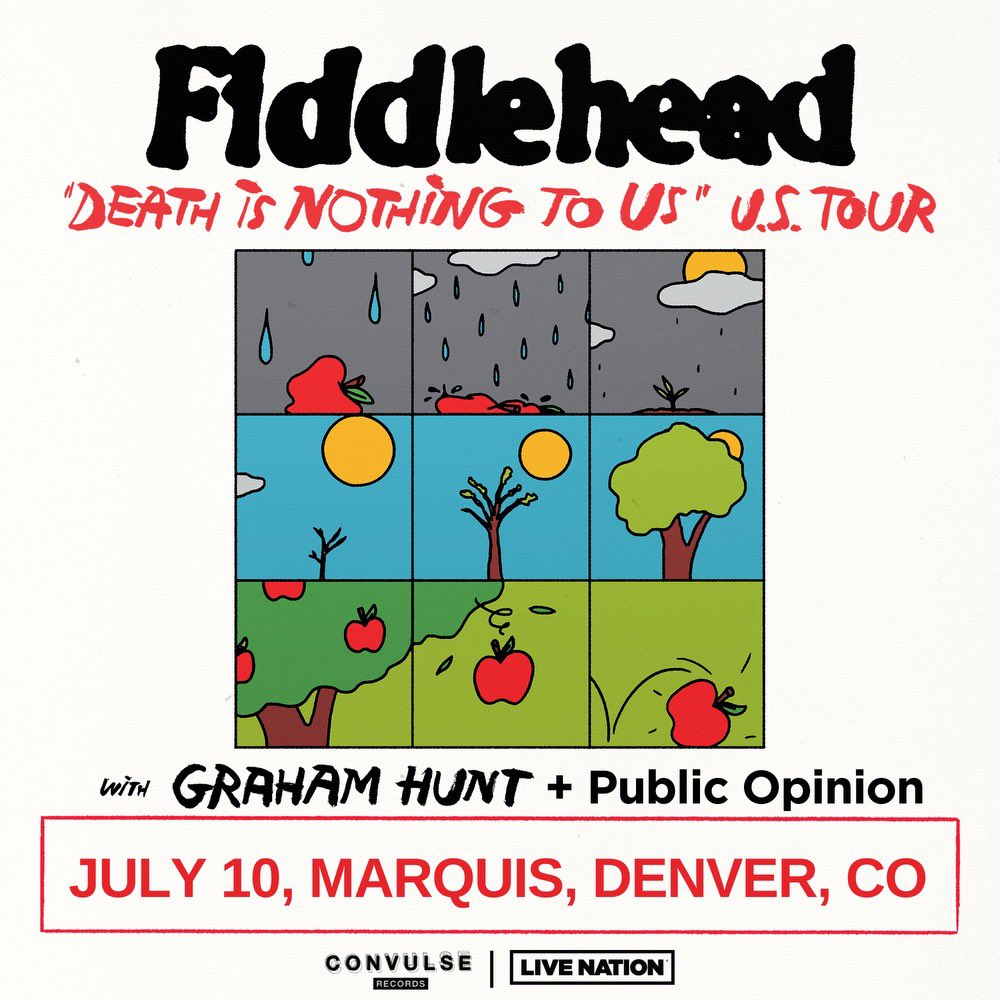 Denver tickets up now: concerts.livenation.com/fiddlehead-den…