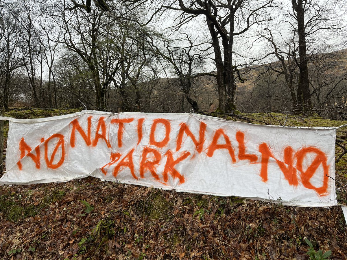 Opposition to a national park in Loch Awe. Biodiversity minister Lorna Slater says: All areas are assessed against a series of criteria, including local support, before a decision is made in the summer. Then there will be further consultation #AnLa @bbcalba 7pm