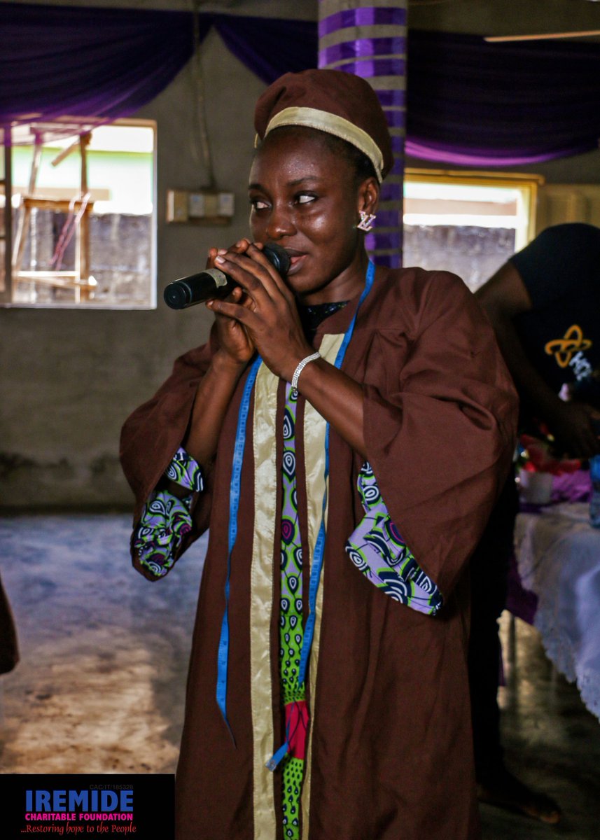 ✨ Support Iremide Charitable Foundation!✨ 

Let's help them to To empowerment women, youth and girl child to become a better person themselves and society.  

Support them now: app.maxity.io/charity/8d4d1f…