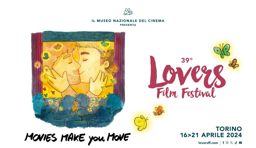 Lovers Film Festival: i film e gli ospiti della 39esima edizione “Movies make you move” - #Torino torinoclick.it/cultura/lovers…