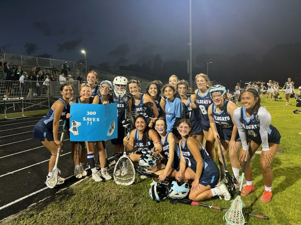 Big Congratulations to Wesley Chapels Senior Goalie Vanessa Thorne on reaching 300 Career Saves in the District 5 1 A Quarter Final match last night! Awesome job Vanessa! @FloridaLX @TampaLacrosse
