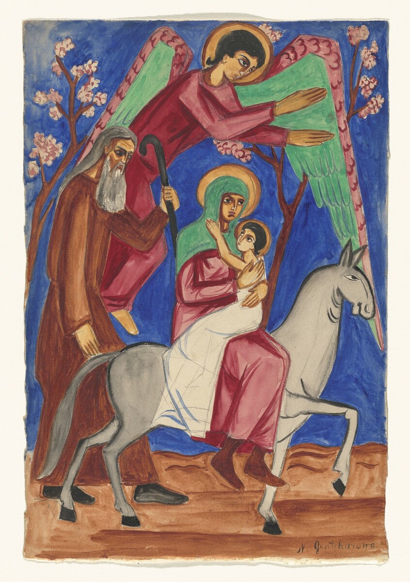 The Flight into Egypt, for Liturgy moma.org/collection/wor…