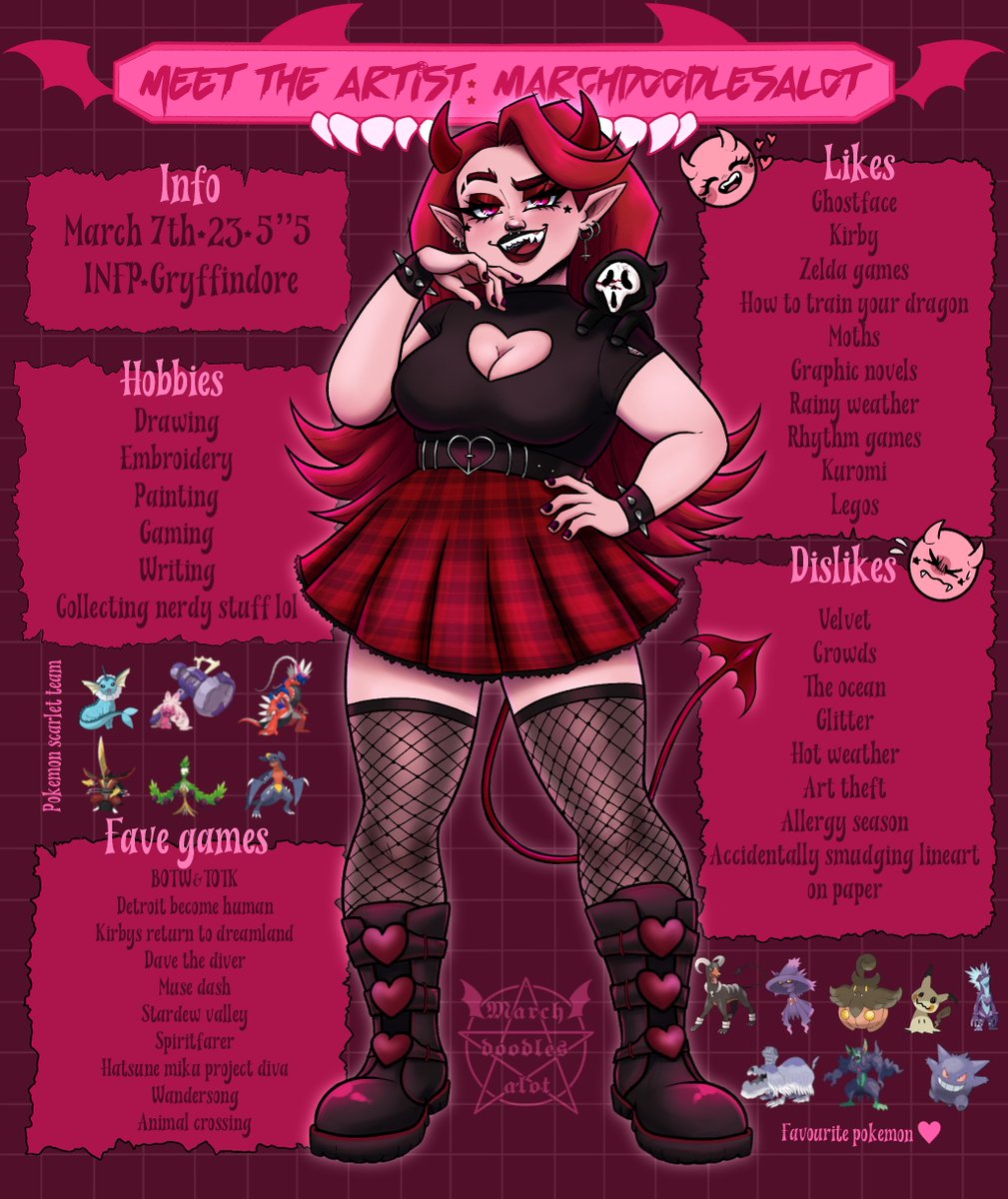 March_doodles's tweet photo. #Meettheartist 2024 edition 🩷 https://t.co/rLuFwKuL20