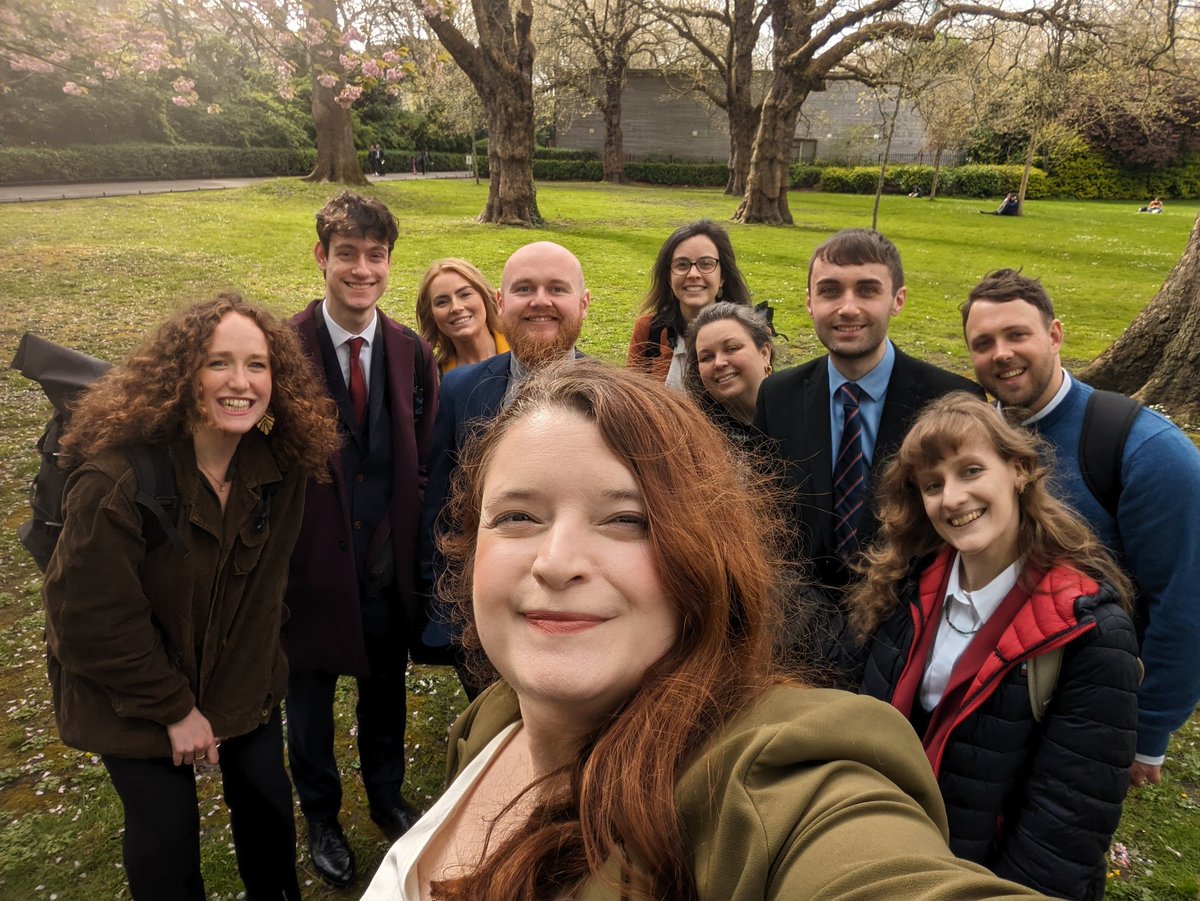 NCAFP Northern Ireland Emerging leaders on tour today! An energised & constructive day of meetings in Dublin on strengthening transatlantic relationships & advancing key policy areas. Especially grateful to US Ambassador Claire Cronin, & to DFA for hosting our inaugural group.
