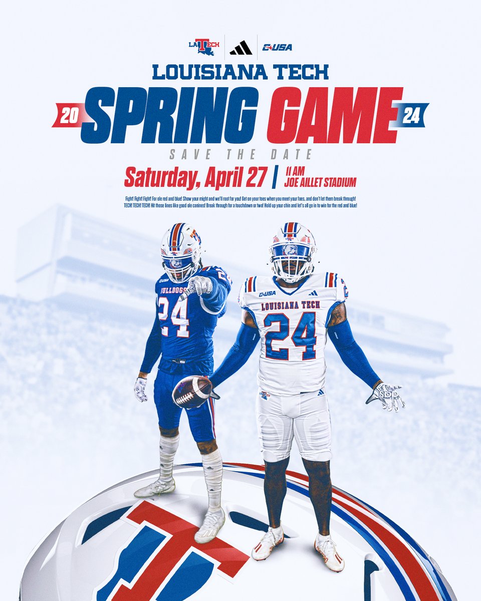 🚨 Save the Date 🚨 Our Spring Game is set for April 27th 🗞️ bit.ly/4cS1Qg5