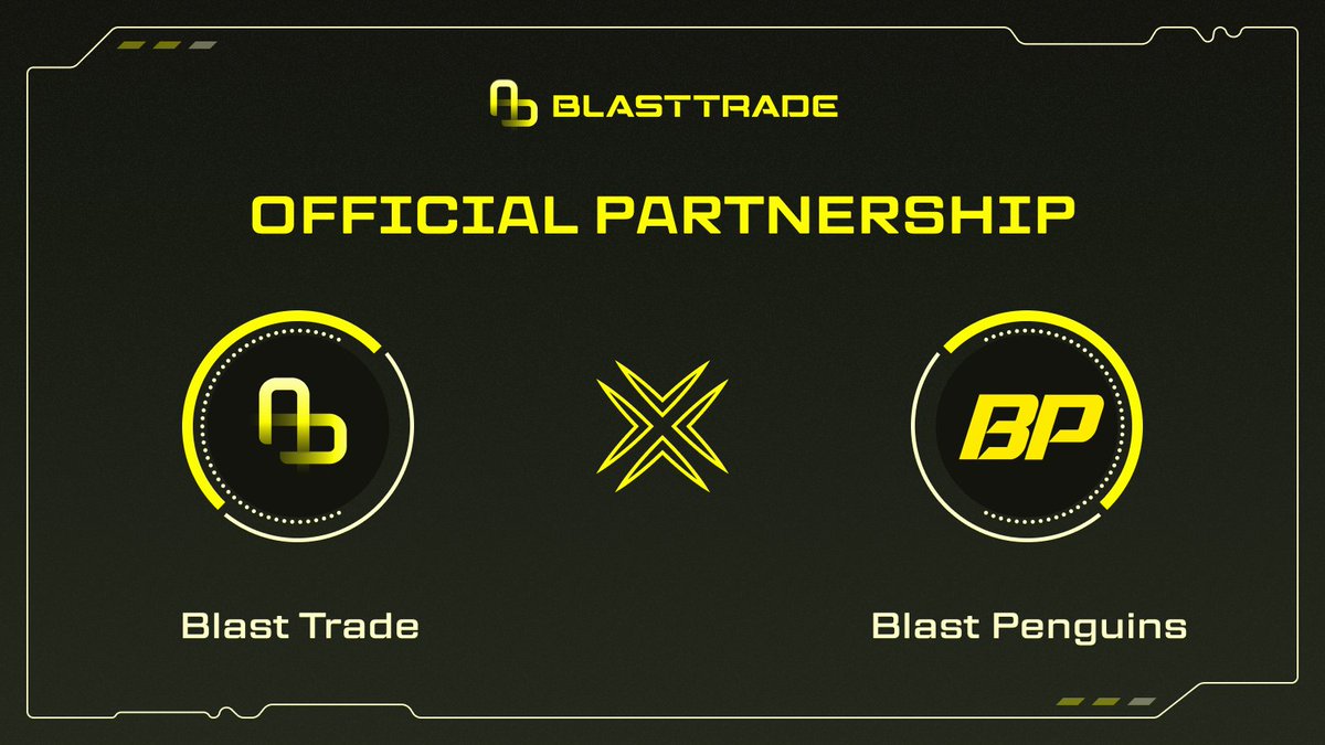 Blast Trade (@blast_trade) on Twitter photo 🤝We are thrilled to announce our partnership with <a href="/BlastPenguins/">Blast Penguins 🐧</a> on @Blast_L2
👀 <a href="/BlastPenguins/">Blast Penguins 🐧</a> is a unique digital treasure that lives on the Blast blockchain and gives holders distinct advantages and privileges, providing pleasant sentiments to the community.
To celebrate 🤝We are thrilled to announce our partnership with <a href="/BlastPenguins/">Blast Penguins 🐧</a> on @Blast_L2
👀 <a href="/BlastPenguins/">Blast Penguins 🐧</a> is a unique digital treasure that lives on the Blast blockchain and gives holders distinct advantages and privileges, providing pleasant sentiments to the community.
To celebrate