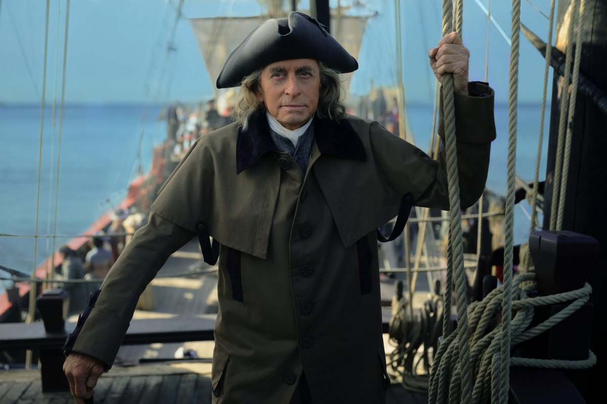 With today's premiere of 'Franklin' on @AppleTV starring Michael Douglas as Benjamin Franklin, we want to know: What other Revolutionary figure would you want to see depicted in a TV series or movie? 🤔