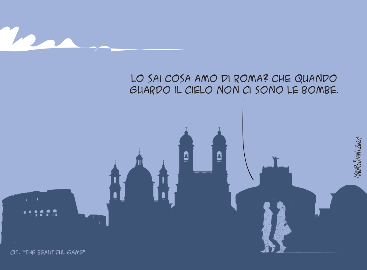 #guerre #bombe #cielo #profughi Pensavo a questo cielo, e agli altri. Oggi su @repubblica