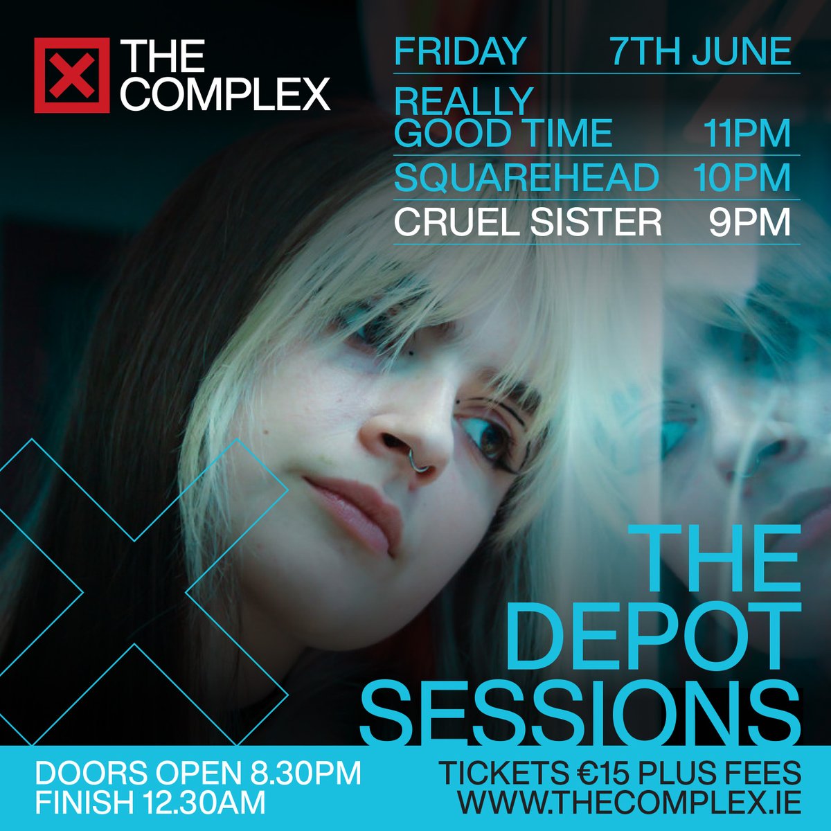 MUSIC @ THE DEPOT Dublin-based act Cruel Sister will perform on 7 June as part of The Depot Sessions. Book your ticket now at: thecomplex.ie/event/the-depo… @cruelsisterr