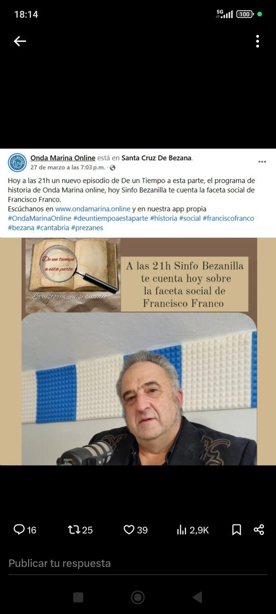 El único Ayuntamiento donde gobierna la ultraderecha en Cantabria es el mío, Bezana.

Aquí cerraron Costa Quebrada y nos ponen subvencionado por el Ayuntamiento esta puta mierda fascista: