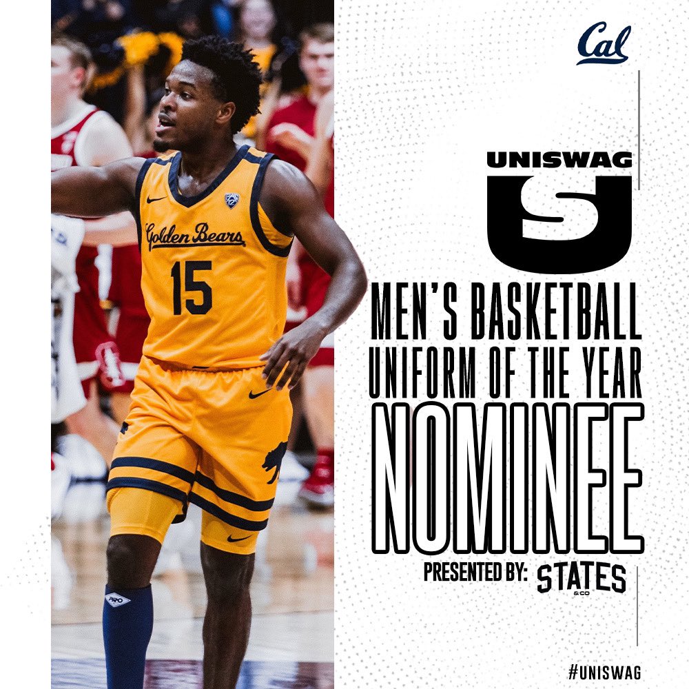 @UNC_Basketball @AlabamaMBB @UA_Athletics @TCUBasketball @TCU_Athletics @TCU_Equipment @MizzouHoops @NUMensBball @StJohnsBBall @SetonHallMBB @OhioStateHoops @NavyBasketball @MarquetteMBB UNISWAG Men’s Basketball Uniform of the Year Nominee presented by States & Co @CalMBBall is up for the best uniform of the 2023-24 College Men’s Basketball season! Click here to vote: bit.ly/2sHF6u9 #uniswag