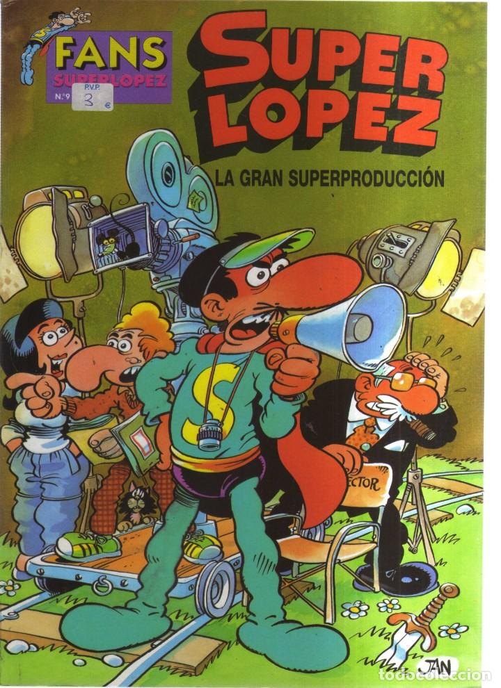 I'm going with two of my most usual re-reads, both out of the superhero comic book territory: Mort Cinder (because it's just gorgeous) and a local legend that just happens to be (arguably) The Best Comic Ever, Superlopez: La Gran Superproducción :) #IReadThisABunchOfTimes