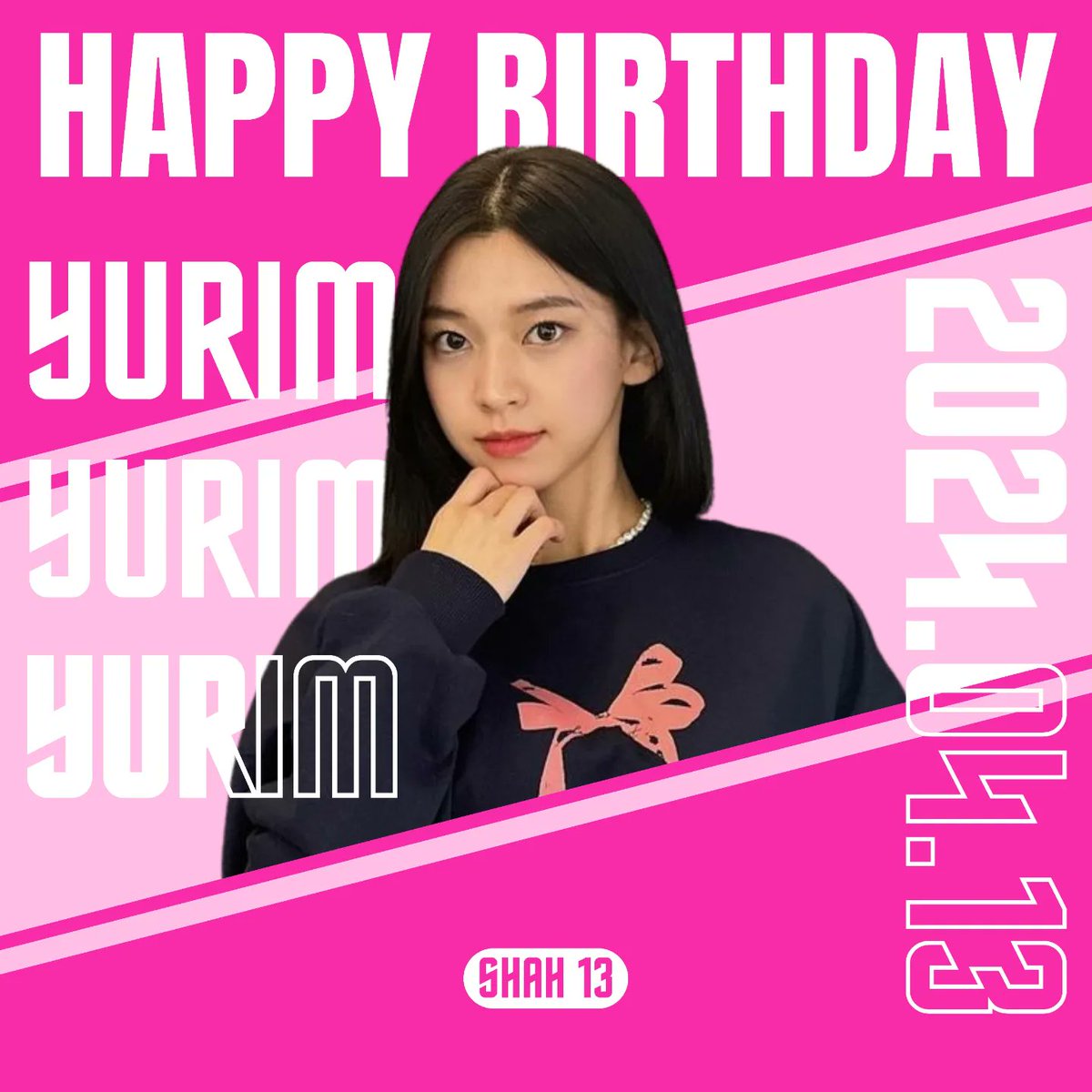 [🥳] Happy Birthday to...

> Kim Jiwoo | NMIXX
#LovelyJiwooDay
#Happy_Jiwoo_Day
#NMIXX #Jiwoo

> Park Yurim | 3YE
#Happy_Yurim_Day
#3YE #Yurim