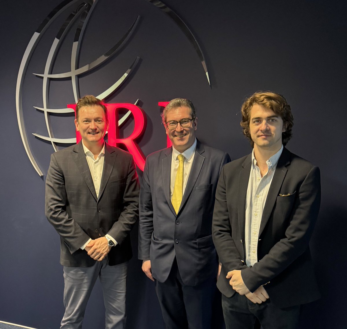 Great to host @benedictrogers at @IRIglobal office in #Warszawa 🇵🇱for a discussion on #HongKong, and a drop in from @RSF_inter rep @aleksandraketal on her recent harassment and deportation while trying to cover the farcical trial of #JimmyLai.