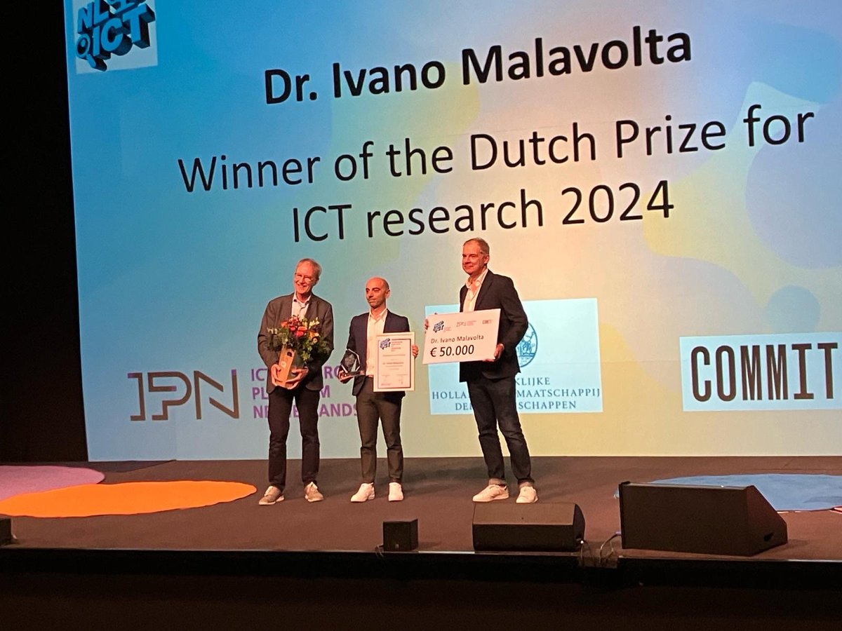 Dr. Ivano Malavolta Receives Dutch ICT Research Prize 2024 for Advancing Energy-Efficient Robotics Software news.europawire.eu/dr-ivano-malav…