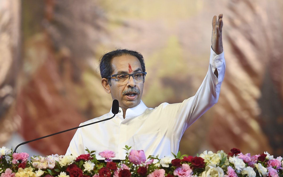 EXCLUSIVE Uddhav Thakrey slammed Modi today - Narendra Modi said that our Shivsena is duplicate, I want to say that it is not his college degree 🔥⚡ #Dhruv_Rathee