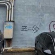 At Brooklyn DMV someone decided to grace the wall w/ their sophisticated artwork. Now I get this person was probably meaning Ƶ for Zionist. But just to show how dumb antisemites are: the Ƶ was actually the symbol for the German Wehrmacht & SS - & is called a Wolfsangel. 🤦🏻‍♂️