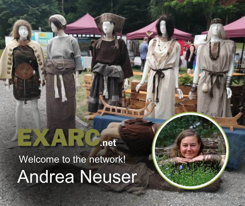 I have been involved in experimental archaeology and reenactment since 2007. Initially still in the early Middle Ages, I quickly slipped and ended up in the Iron Age and Bronze Age. exarc.net/members/ind/an… #EXARC #experimental #Archaeology #New #Member #Welcome #Network #DE