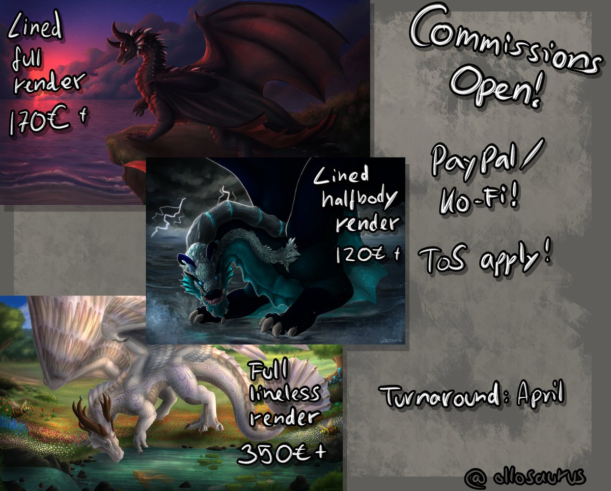 It's time! I'm finally opening some comm slots again! :D Taking two for now, comment or DM if interested! ✨