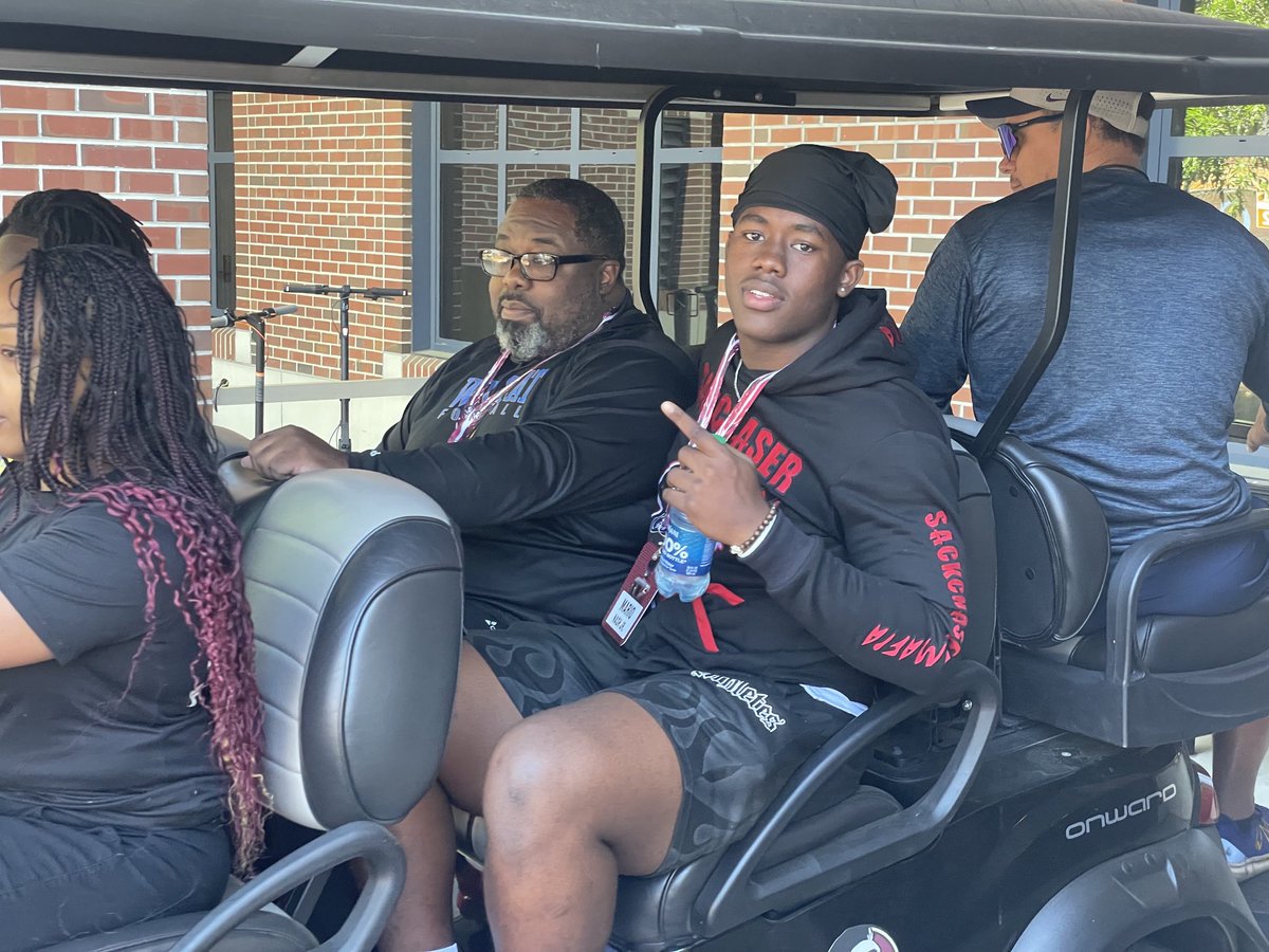 2025 OT prospect Mario Nash Jr. is back on the #FSU for another unofficial visit with the Seminoles. ⁦@BigNash_77⁩ ⁦@Osceola_Rivals⁩ @Rivals