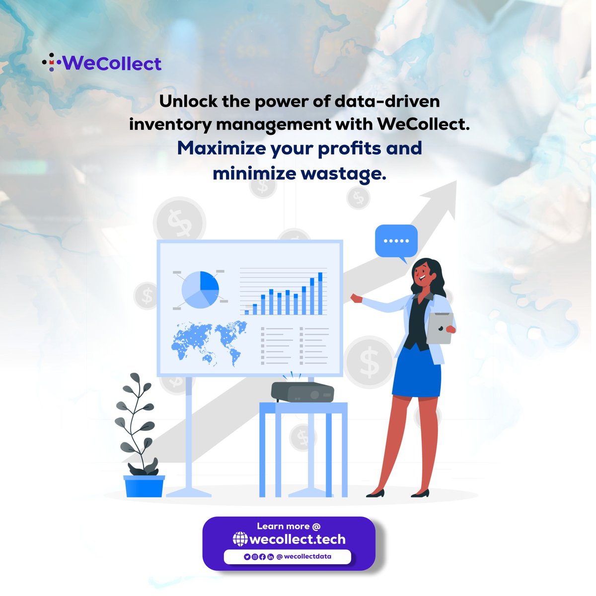 Unlock the power of data-driven inventory management with WeCollect. Maximize your profits and minimize wages.
#inventorymanagement #wecollect