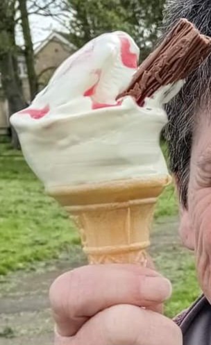 I co admin village Facebook group along , it is not all moderating bad stuff. Today a villager alert - 'get your trainers on ''Whippy' is back.' Then a photo of triumph. Ice cream van goes so fast through our village no one can catch him. It has become a fun challenge😁