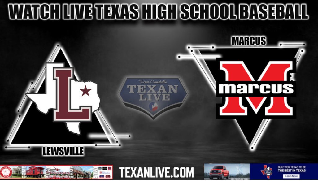 6-6A play continues tonight as @thepackbaseball hosts their rivals @Baseball_Farmer in a key district matchup. If you can’t be there, watch with us on @Texan_Live! ⚾️ 6-6A ⏰ 7pm 📍 Marauder Park 🎙 @ConerlyWill & @ConnorHibbett 📺 texanlive.com/video/661419f9…