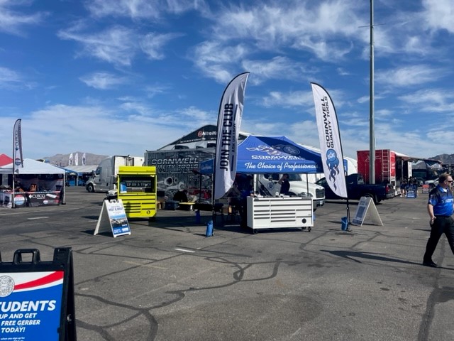 Back this weekend for another fantastic round of #NHRA racing! #Vegas4WideNats fans, stop by the Cornwell Tools booth and sign up to win a tool cart. And join us on Saturday 4/13 @ 9:30 am local time for an autograph session with the John Force Racing team. See ya this weekend!