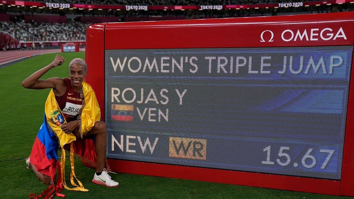 Paris 2024: la légende vénézuélienne du triple saut Yulimar Rojas annonce son forfait aux Jeux rfi.my/AVmD.x
