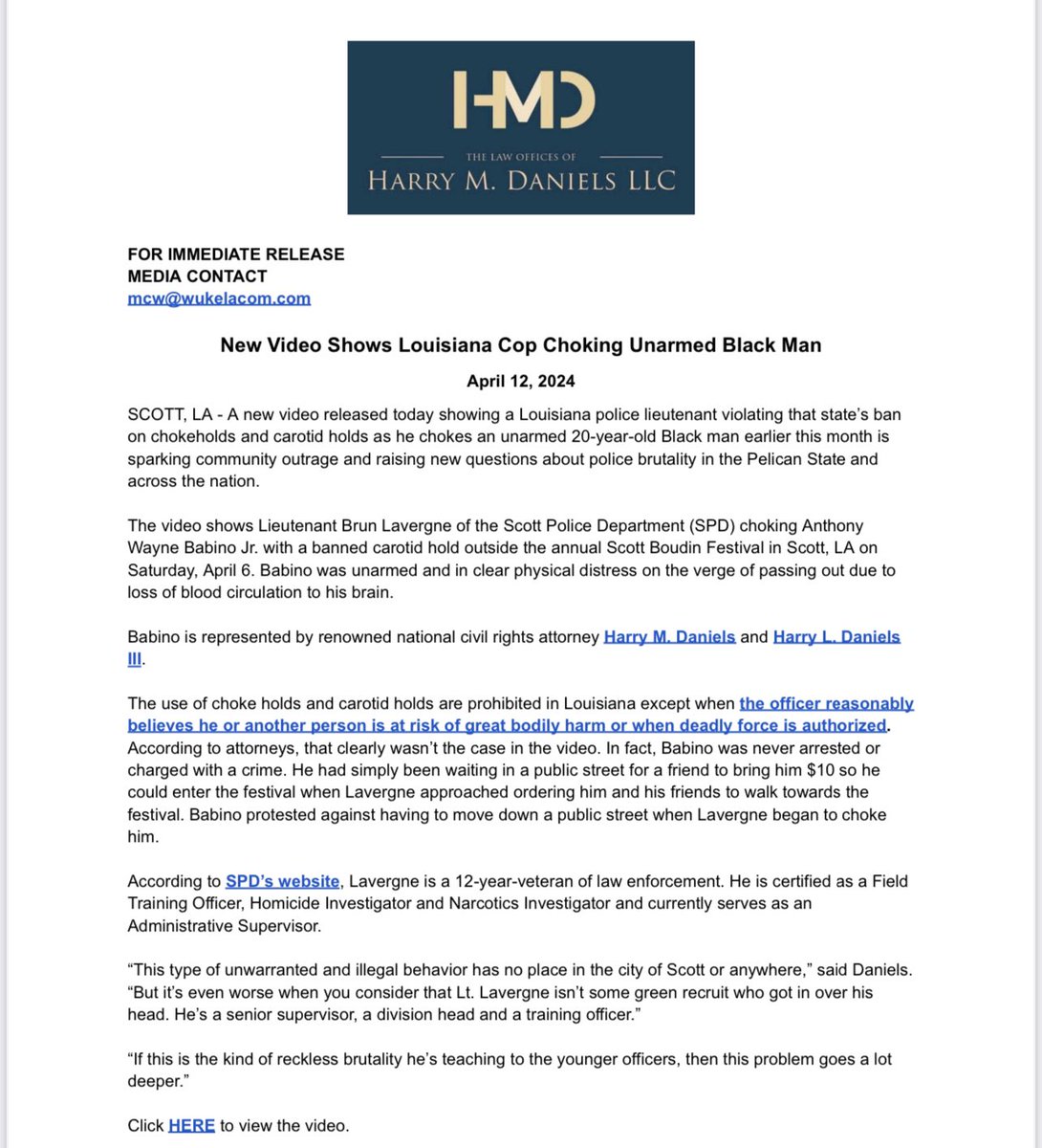 Harry M. Daniels tweet media