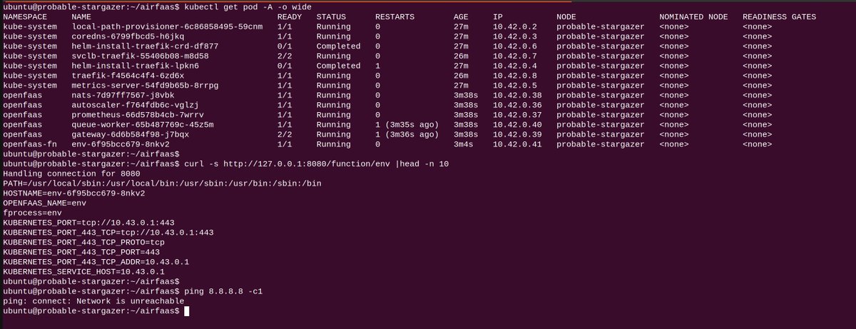 Go is my number one tool for automation after bash. In a very short period of time, we wrote 'airfaas' to improve the user-experience of deploying @openfaas or any other helm chart into an airgap.