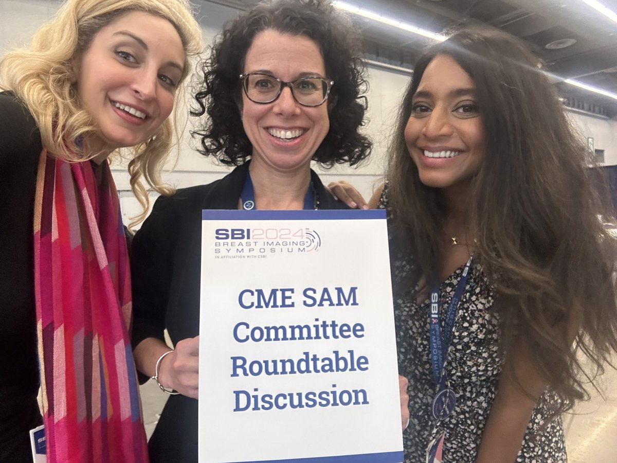 Dana Ataya MD (@danaatayamd) on Twitter photo I serve as the Vice Chair for the <a href="/BreastImaging/">Society of Breast Imaging</a> CME Committee. Come join me and my incredible Chair <a href="/alourenco_ana/">Ana P Lourenco MD</a> now in the Exhibit Hall.
We want to hear about what YOU want for breast imaging CE #SBI2024 I serve as the Vice Chair for the <a href="/BreastImaging/">Society of Breast Imaging</a> CME Committee. Come join me and my incredible Chair <a href="/alourenco_ana/">Ana P Lourenco MD</a> now in the Exhibit Hall.
We want to hear about what YOU want for breast imaging CE #SBI2024