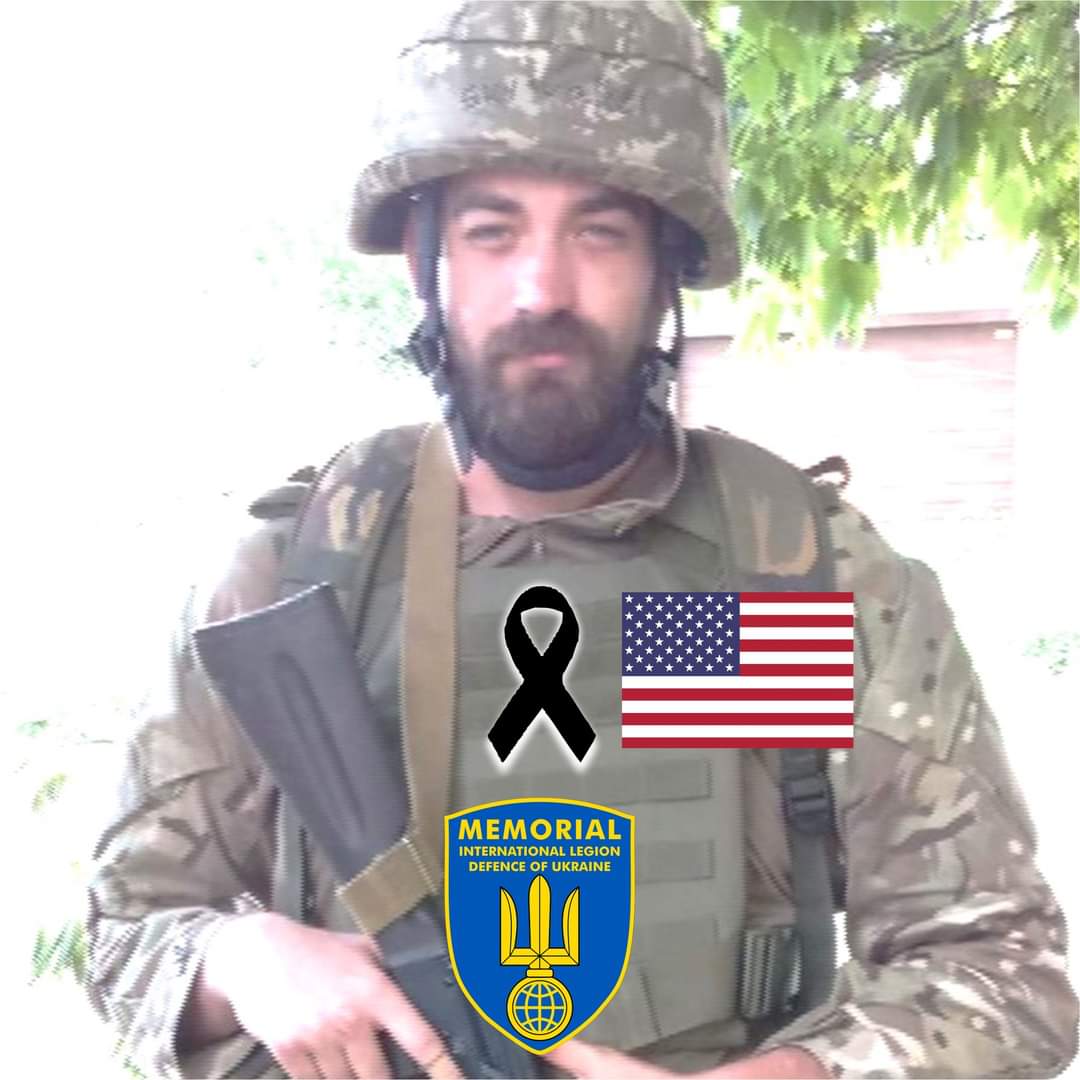 Our Beloved US American Brother Luke Lucyszyn, who had been serving in Ukraine as a Volunteer succumbed on the Battlefield. Honor, Glory and Gratitude To Our Brother. February 2023!