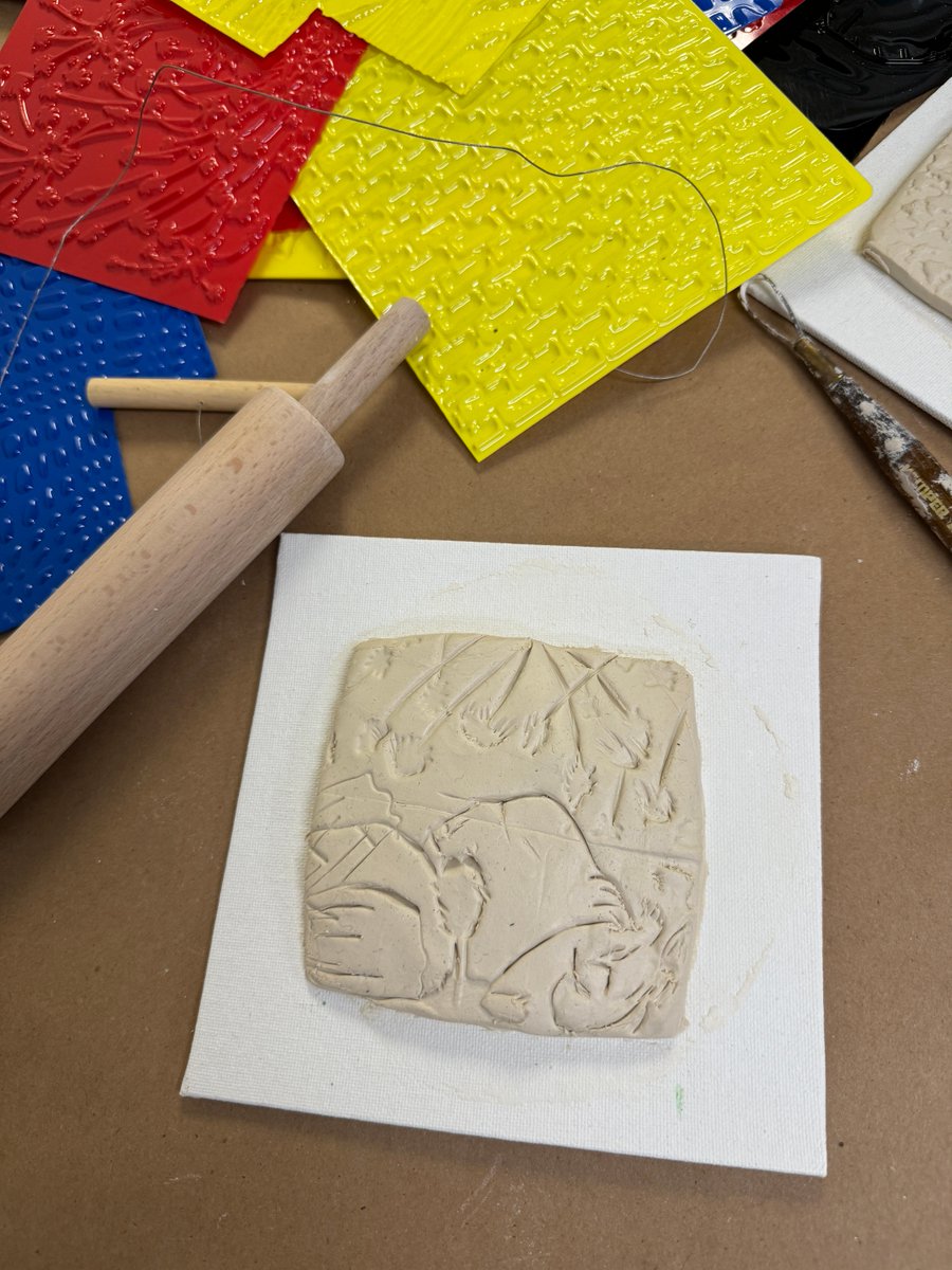 At Kemper Live on Saturday, 4/13, make your own bas-relief sculpture inspired by artwork in 'Kahlil Robert Irving: Archaeology of the Present.' What textures, shapes, and images will you carve into clay to create an artifact of your everyday world? More: loom.ly/E1IyR_Y