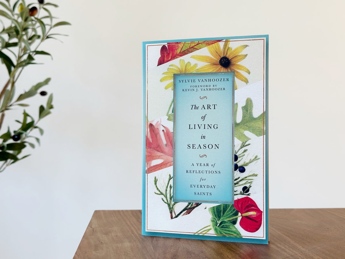 Structured as weekly reflections and illustrated with Sylvie Vanhoozer's own botanical illustrations, 'The Art of Living in Season' invites us to follow Christ by keeping in step with the rhythms of nature and the church calendar. Order at ivpress.com/the-art-of-liv…