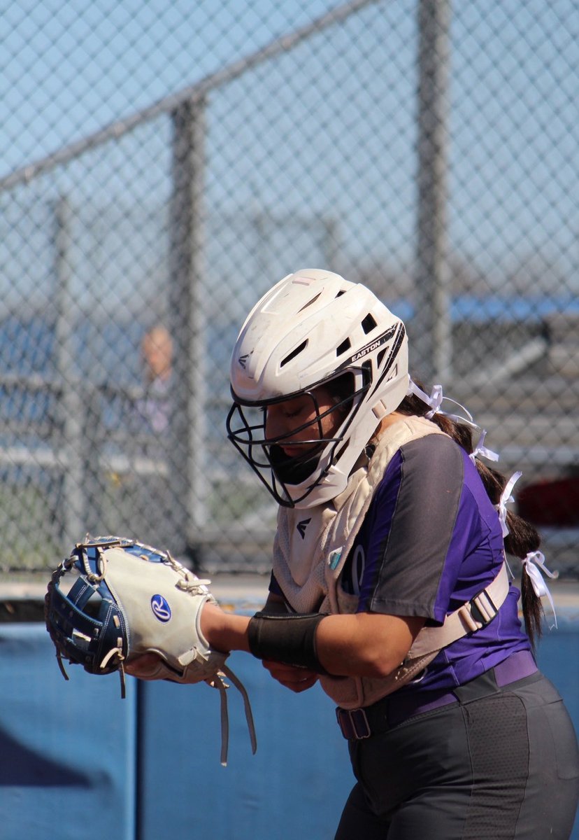 SENIOR SPOTLIGHT - #15 Sam Garcia our starting catcher!!! Fun fact, Sam is committed to UT Tyler!! 🦅