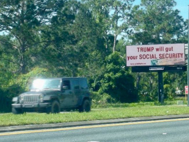 Meanwhile, our billboard down Rt 441 from The Villages in Leesburg, Florida is getting rave reviews. We’re going to try to keep it up for another month. Can you chip in? maddogpac.com/products/quick…